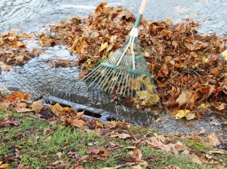 cleaning of storm drainage